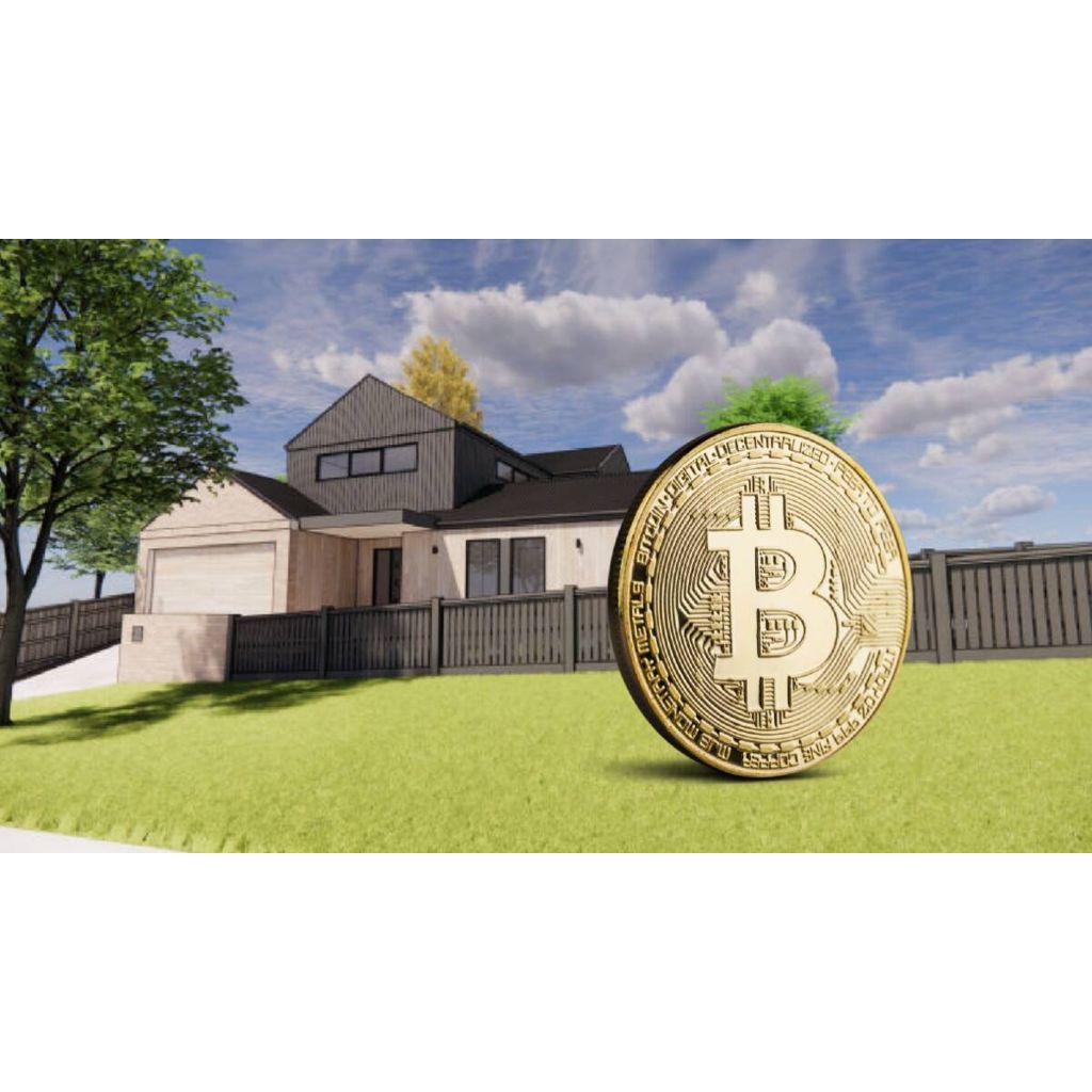 Cash-free real estate up for grabs in this Bitcoin only sale