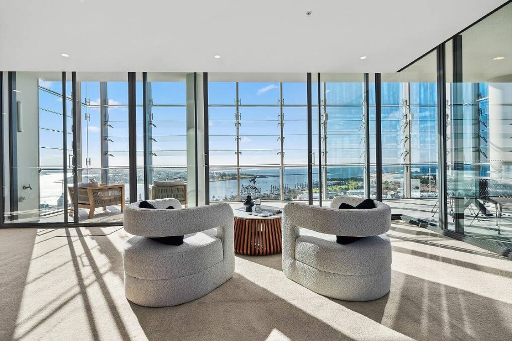 Gallery Detail: Newcastle Penthouse Relisted After Selling Off Market For Record 8