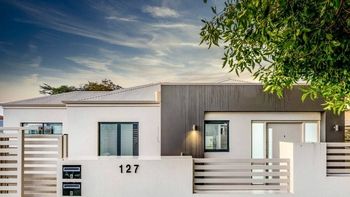 Suburbs where house prices are almost on par with units