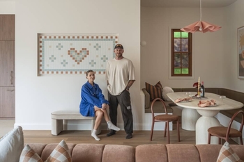 'No white paint': Newcastle artist Mitch Revs lists renovated California bungalow in Merewether