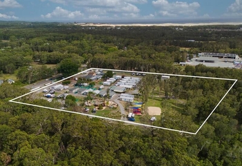 Popular holiday park with expansion plans hits the market in Port Stephens