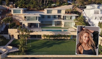 New footage reveals final stage of Jennifer Hawkins and Jake Wall's $45m clifftop compound