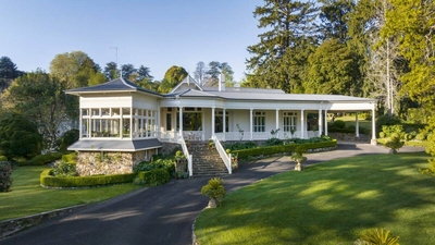Magical Mount Macedon estate listed: "The cross used to cast a shadow as if to 'bless it'."
