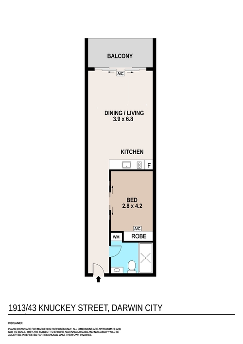 1913/43B Knuckey Street, Darwin City, NT 0800