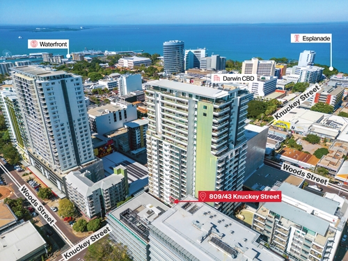 809/43 Knuckey Sreet, Darwin City, NT 0800