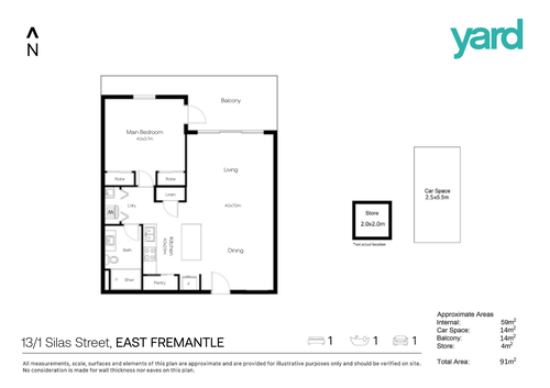 13/1 Silas Street, East Fremantle, WA 6158