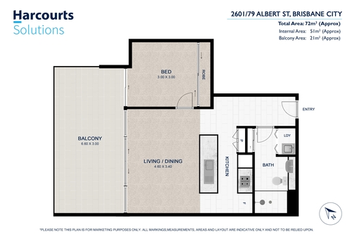 2601/79 Albert Street, Brisbane City, QLD 4000