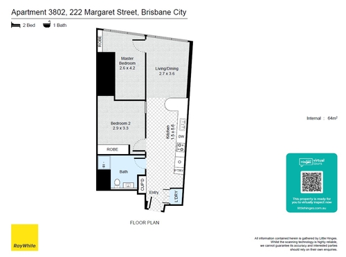 3802/222 Margaret Street, Brisbane City, QLD 4000