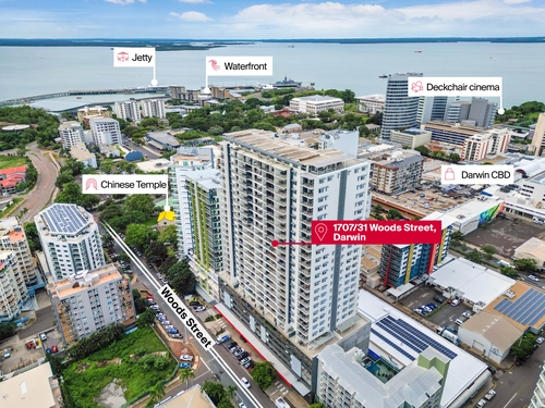 1707/31 Woods Street, Darwin City, NT 0800