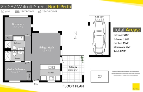 2/287 Walcott Street, North Perth, WA 6006