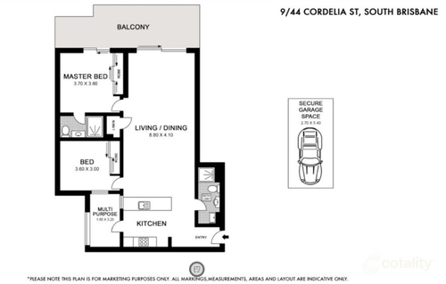 9/44 Cordelia Street, South Brisbane, QLD 4101
