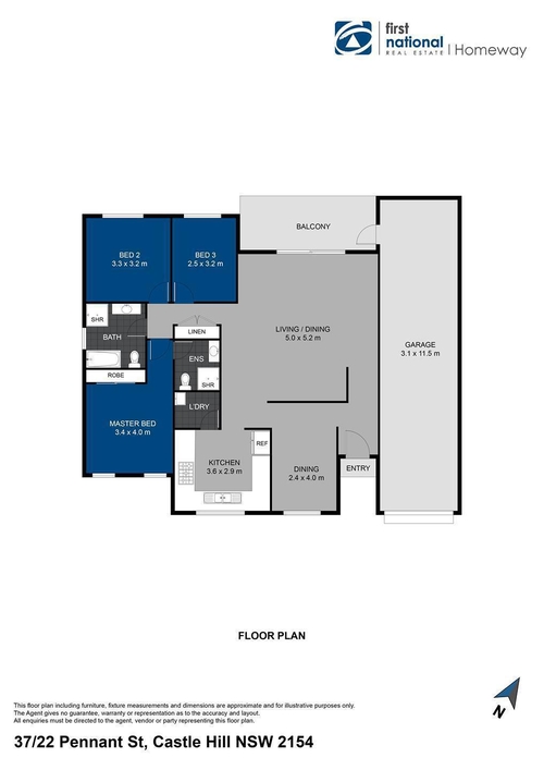 37/22 Pennant Street, Castle Hill, NSW 2154