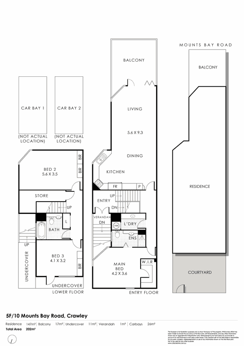 5F/10 Mounts Bay Road, Crawley, WA 6009