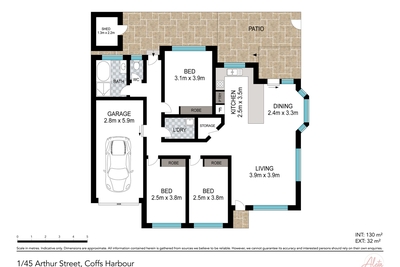1/45 Arthur Street, Coffs Harbour, NSW 2450 photo 15 of 15